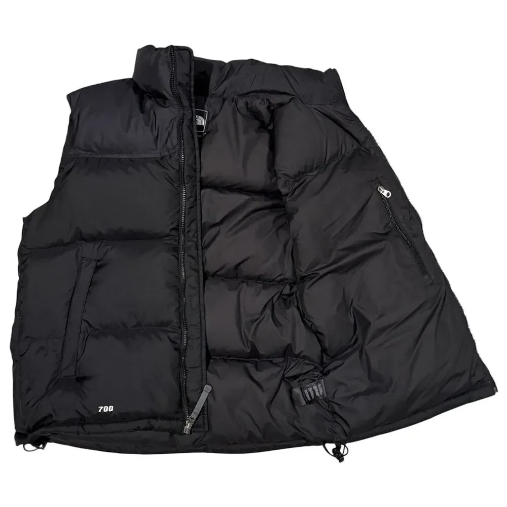 The North Face 700 Down Puffer Nuptse Vest Black Size M Men’s Vintage Insulated